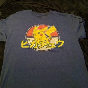 Mens pikachu shirt